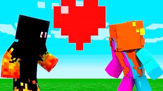 ATHOS E MANA NO MINECRAFT ❤️