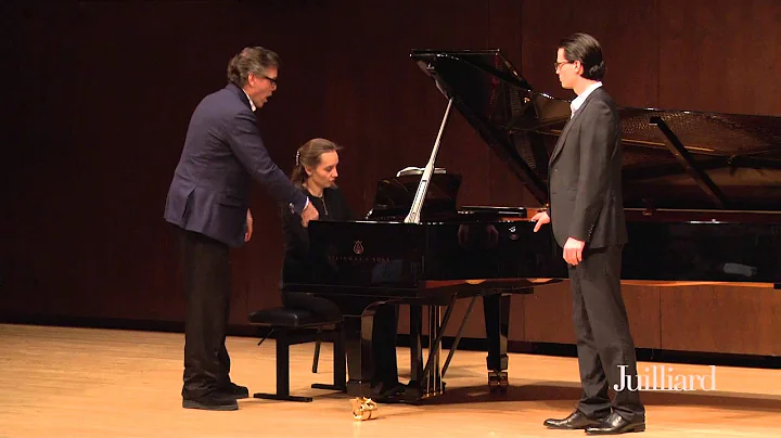Thomas Hampson Master Class, January 28, 2015: Wil...