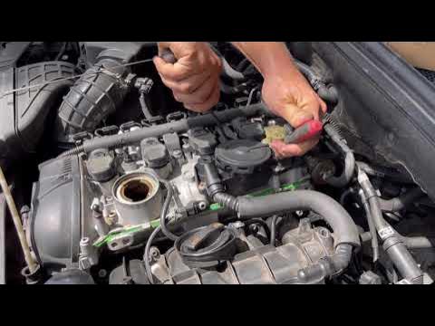 Easy Cheapest P2187 lean air leak at idle DTC Audi VW tfsi tsi 2.0 2.0t