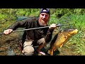Spearfishing 30 lbs River Carp (using AMISH FISH SPEAR!) | 'The Quest for Carp' Catch, Clean, Cook