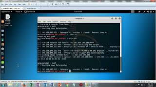 Using Meterpreter to Backdoor Windows XP
