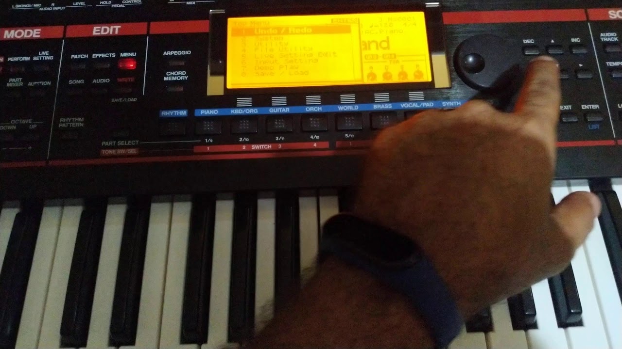 ROLAND JUNO G COMO CONTROLADOR MIDI