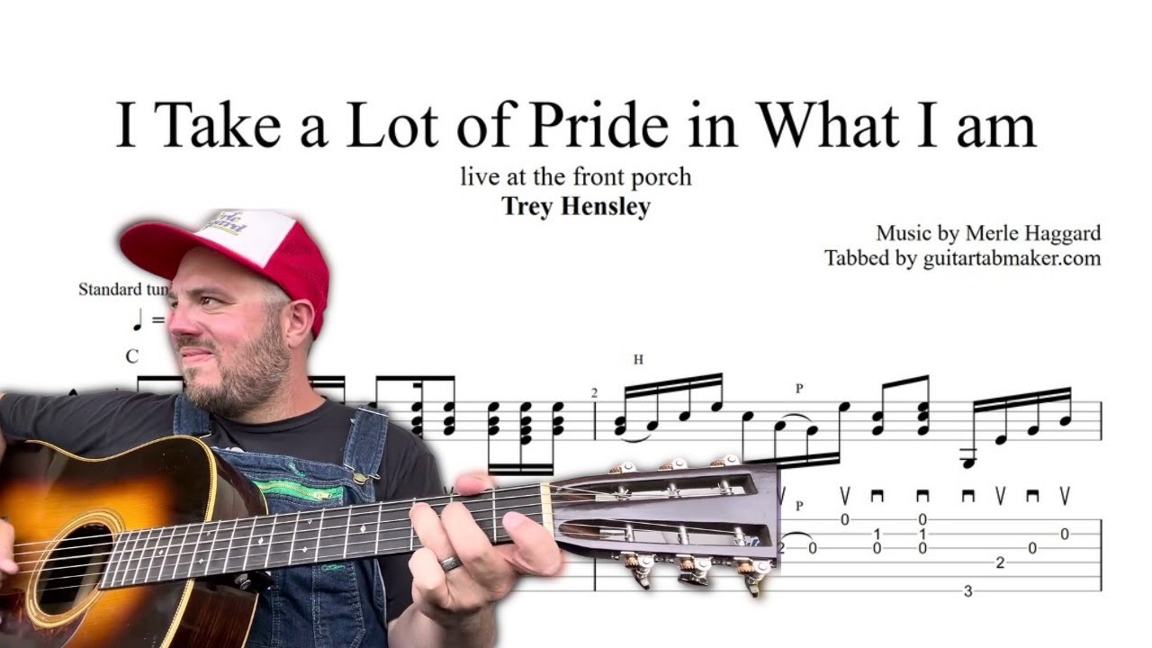 I Take a Lot of Pride in What I Am TAB (Guitar Pro + PDF) Trey Hensley tabs