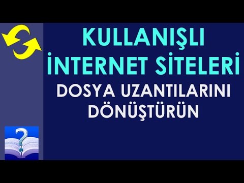 KİS | Dosya Uzantılarını Dönüştürün - cloudconvert.com Sitesi İle.