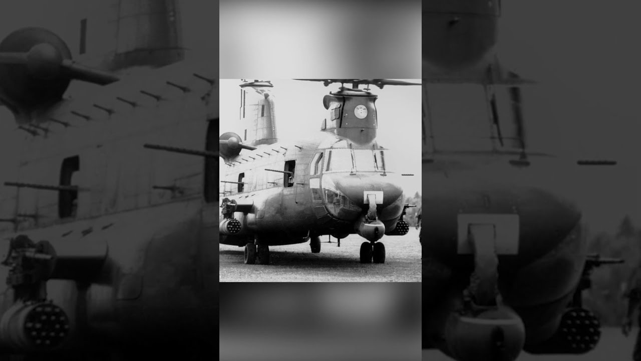 Boeing's ACH-47A Chinook helicopter - Guns A Go-Go.