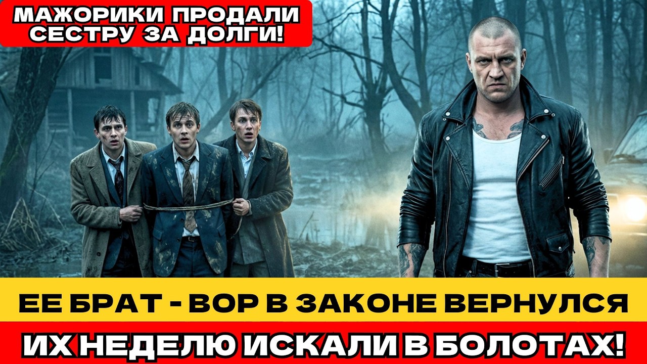 Мажоры продали сестру ВОРА В ЗАКОНЕ за долги. Через 7 дней их нашли в БОЛОТАХ…