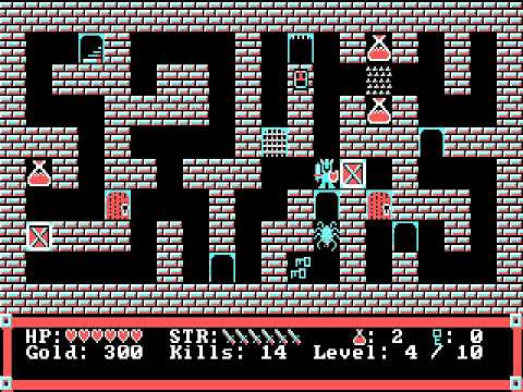 Simple GW-BASIC dungeon crawl game