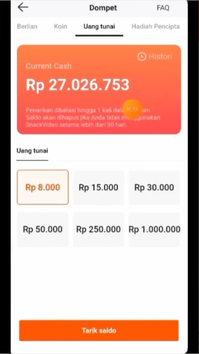 Cara nuyul snack video langsung menjadi koin terbaru 2022 dijamin work 100% ||Saldo dana gratis 2022