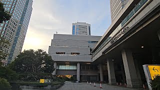 From Yokohama Landmark Tower underground parking lot A exit