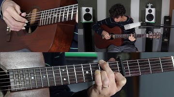 Fingerstyle guitar lesson: Strolling Down The Highway