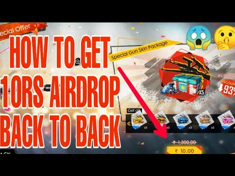 How To Get Special Airdrop In Free Fire In 10rs How To Solve Dollar Problem 100 Working Trick Youtube