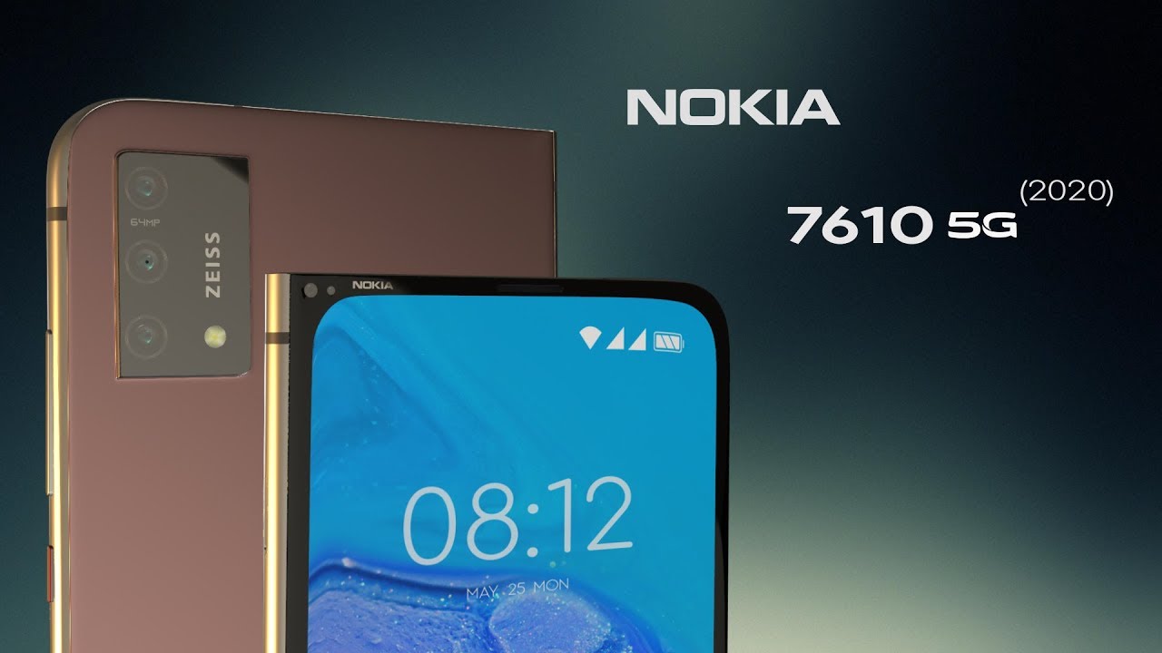 Nokia 7610 5g(2020) trailer concept re-design official introduction 