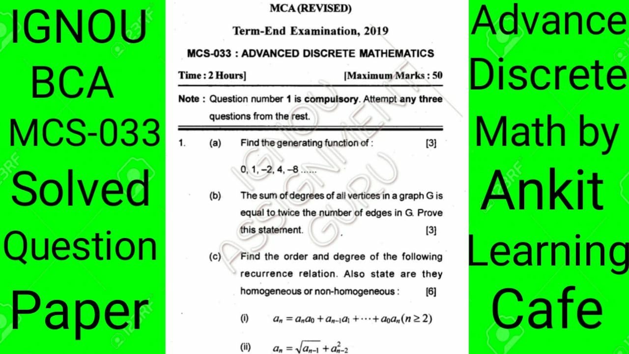 MCS-033 Paper Solved