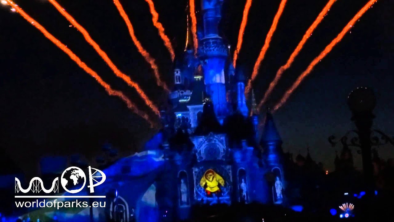 Disneyland Paris - Disney Dreams 2015 - Frozen Summer Fun - Spectacular Night Time Show Fireworks