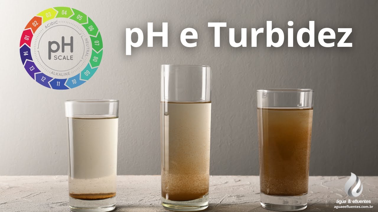 Tratamento de água pH e turbidez YouTube Tratamento de água pH e turbidez YouTube