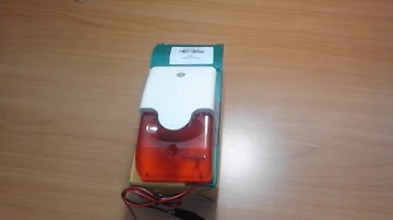 paradox alarm indoor bell/siren