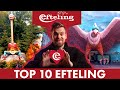 Efteling Top 10 Rides 2021