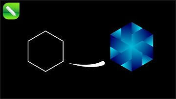 How To Create  Modern Polygon Logo Design in CorelDRAW Tutorials || silent graphic