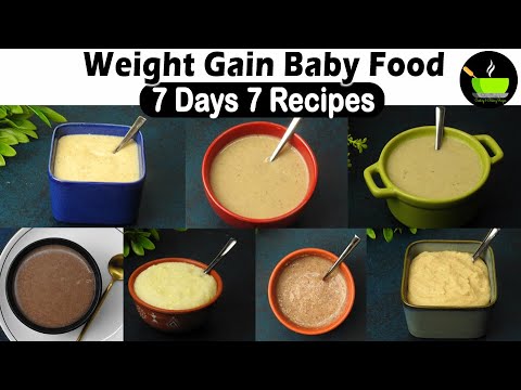 Baby Food | 7 Healthy Food for Kids to Gain Weight Fast | Healthy Baby Foods for 6 to 24 Months | She Cooks