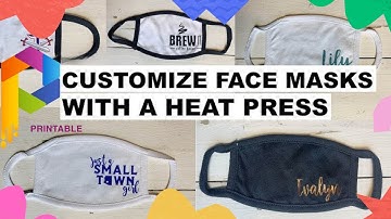 Sublimation Face Mask Printing from Printablepk | Print Photo on Mask Process