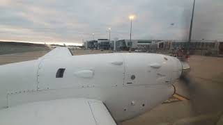 Link Airways Saab 340B Plus Vh-Vec Va629 Engine Start In Canberra