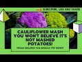 Vegan Keto Recipes - Keto Cauliflower Mash You Won't Believe It's Not Mashed Potatoes