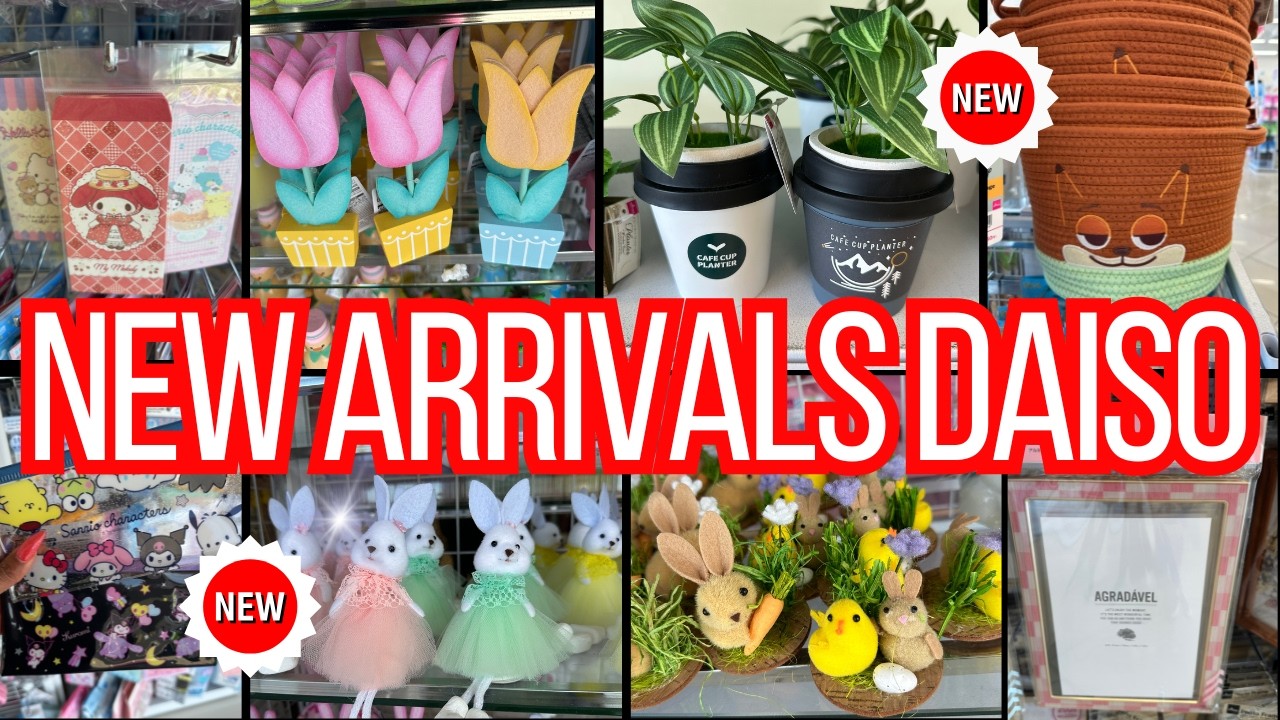 DAISO SHOP WITH ME🔥NEW DAISO ARRIVALS & MUST BUY DOLLAR DEALS YOU NEED! #new #daiso #shopwithme
