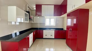 New Modular Kitchen Design Red
