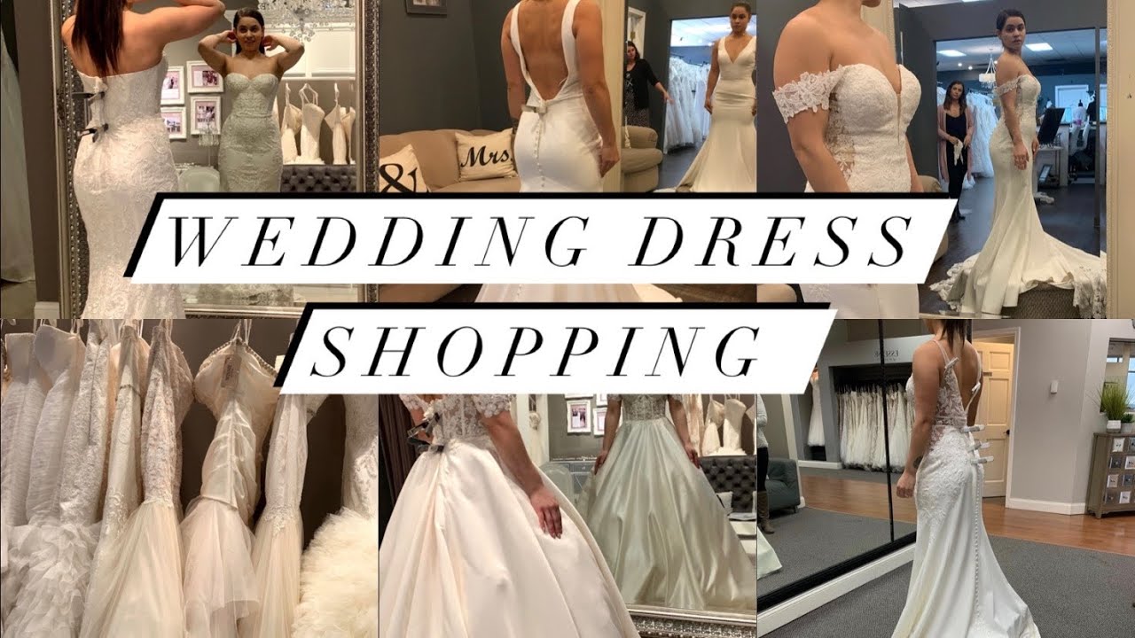 WEDDING DRESS SHOPPING CHICAGO WEDDING SERIES YouTube