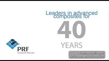 PRF Composite Materials 40th Anniversary Company Video