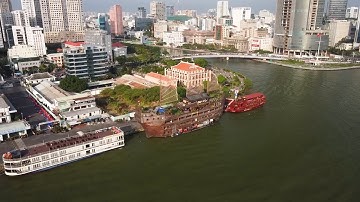 TOÀN CẢNH BẾN NHÀ RỒNG FLYCAM | TP HỒ CHÍ MINH | FOOTAGE VIETNAM
