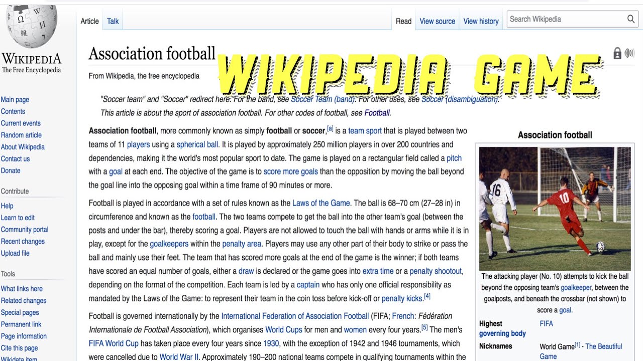 (ASMR) The Football Wikipedia Game | Gum Chewing