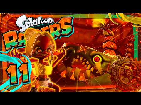 SPLATOON RAIDERS 🎨 #11: Oftu-Desine Salmon Run, Onfor Crater & Fenisteno Temple (Karambolaxus Boss)