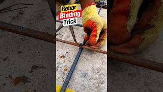 Rebar Binding Trick | Chhat Me Sariya Kaise Bandhe | Rebar Tie Hack | वायर का यूज़ | constructiontip