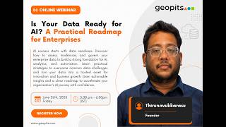 Is Your Data Ready for AI? A Practical Roadmap for Enterprises | Geopits Webinar