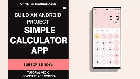 Build a Professional Simple Calculator App in Android Studio | Full Step-by-Step Tutorial