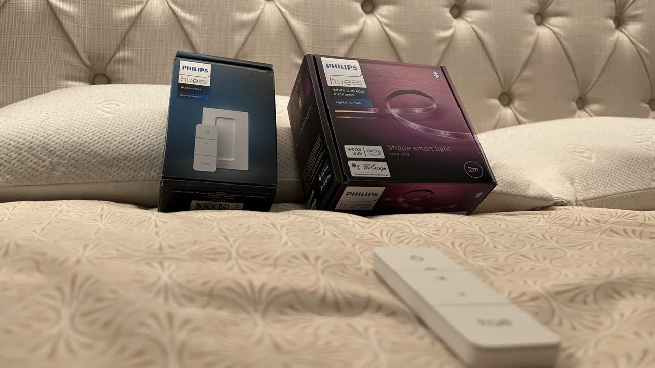 Philips Hue: New Lightstrip Plus V4 - Liven Up the Bedroom! - YouTube
