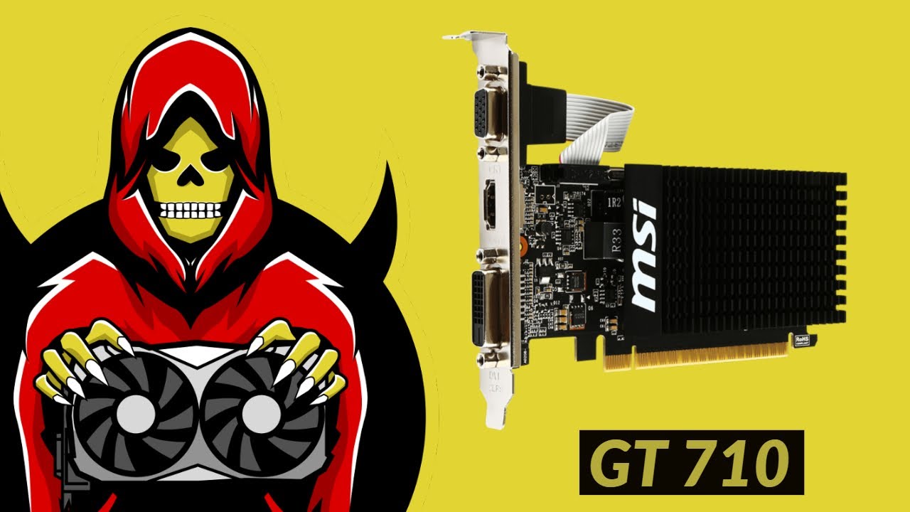 MSI GeForce GT 710 1GB + Other 710 graphics card