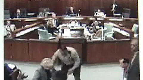 Carson, CA city council meeting gets out of control
