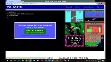 How to download & Install PC-Basic(GW-BASIC) | win xp,7,8,8.1,10(2018)
