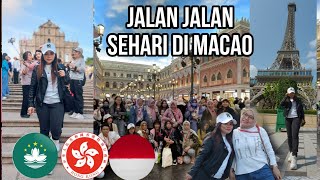 JALAN2 SEHARI DI MACAO,Mulai dari gereja tua,parisian Venetian wynn palace @Jupeofficial.