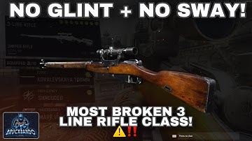 3 LINE RIFLE is NOW the BEST SNIPER on WARZONE! 🥵 (Low Level + Max Level 3 Line Rifle Class Setup)