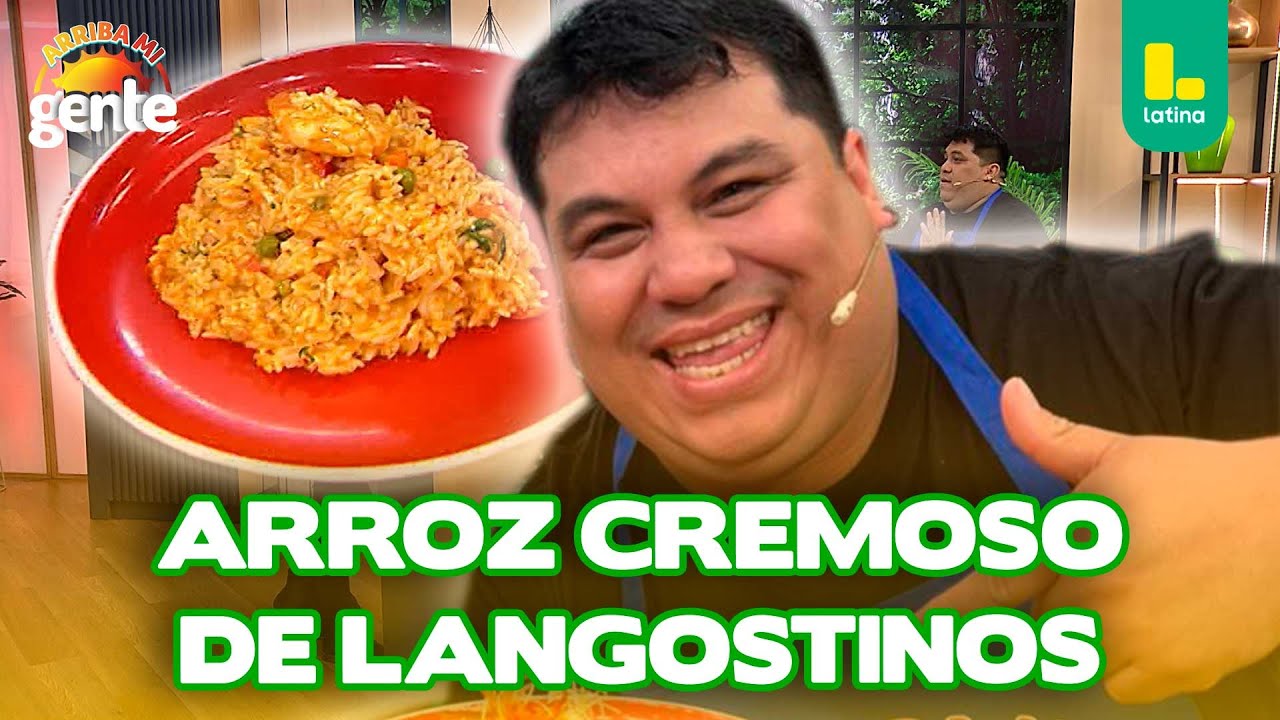 La receta de hoy: Arroz cremoso de langostinos ✨