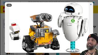 LEGO Disney Pixar WALL-E &amp; EVE reveal &amp; thoughts! 10 yrs later, a -Better- deal? #NotSponsored 43279