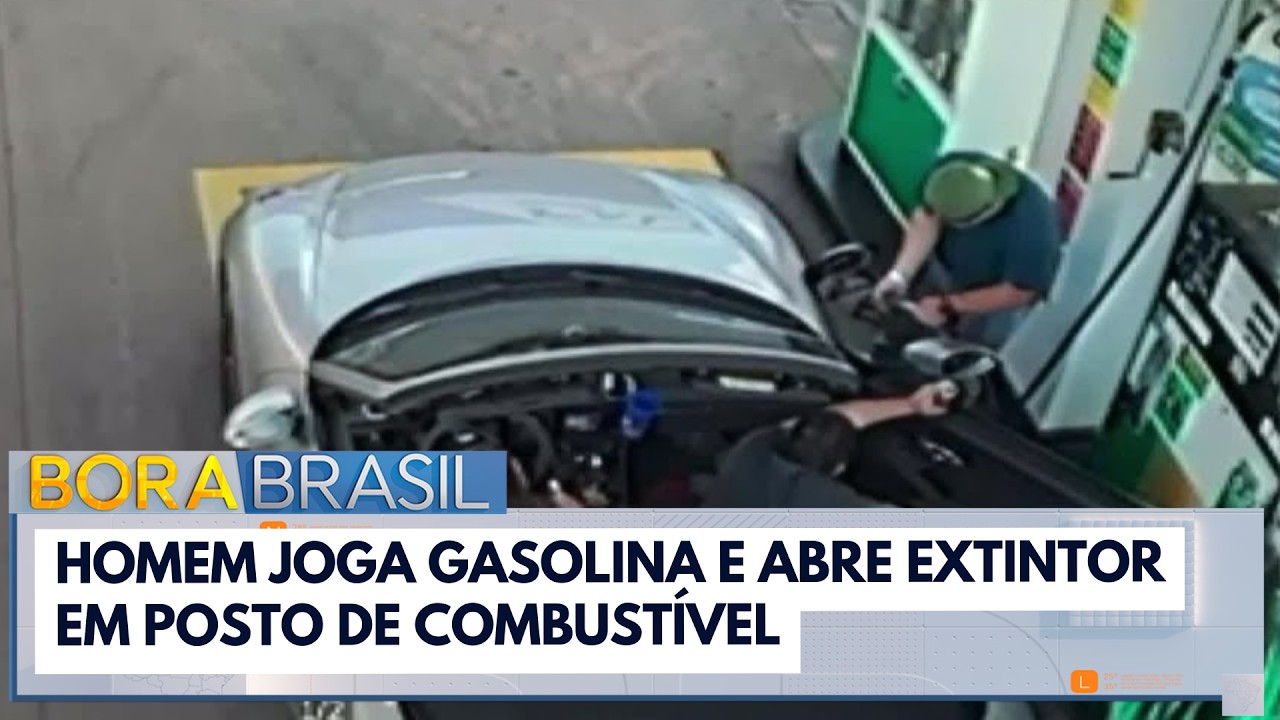 Amigos em carro de luxo causam confusão em posto de combustível | Bora ...