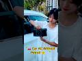🚗Solar Power Mini AC for Car🌞 #shorts #MiniAC #CarGadgets #SolarCarAC