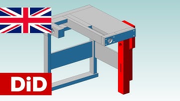 988. Domidrewno wooden workbench - Leg Vise from Lake Erie -