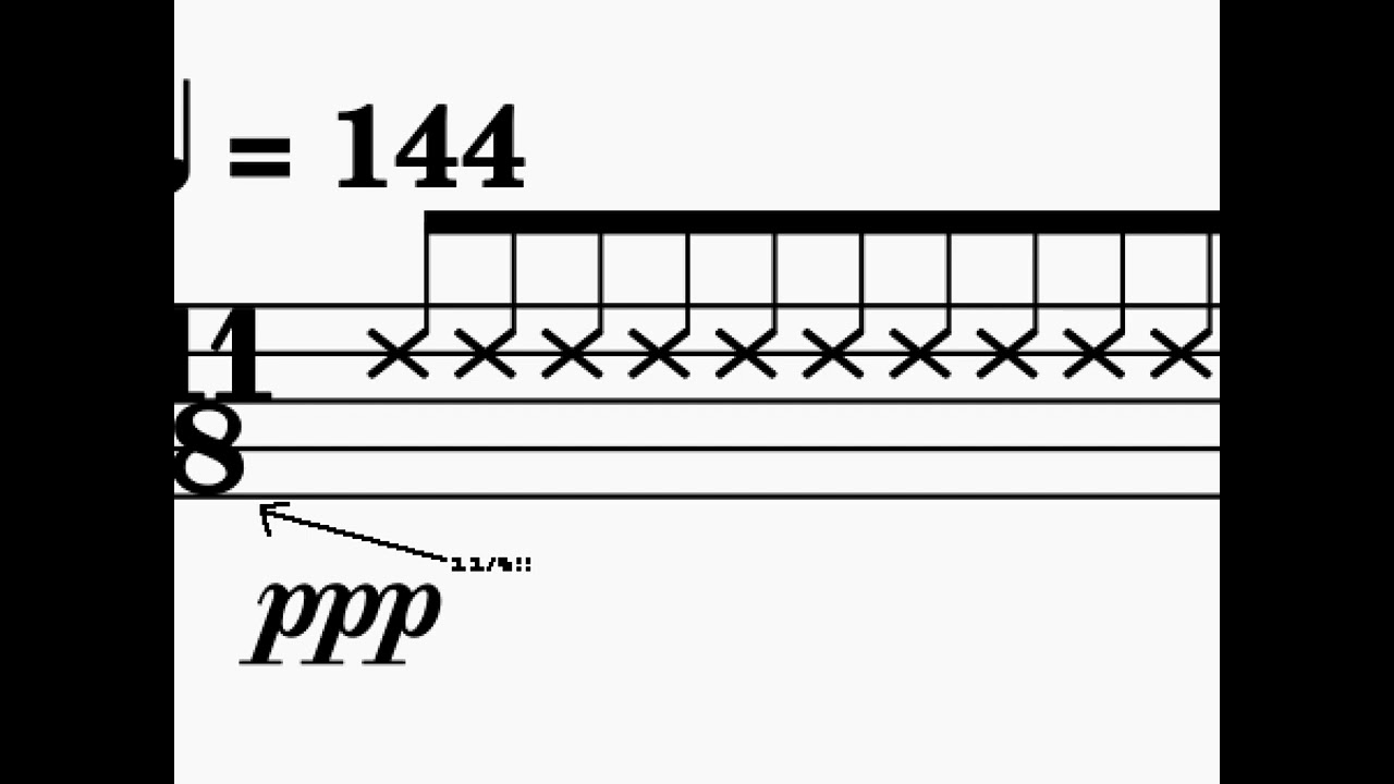 A Test of 11/8 Time Signature