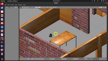 Simulation of Mobile Robot in Office/House-Made in ROS and Gazebo- Complete Tutorial Provided