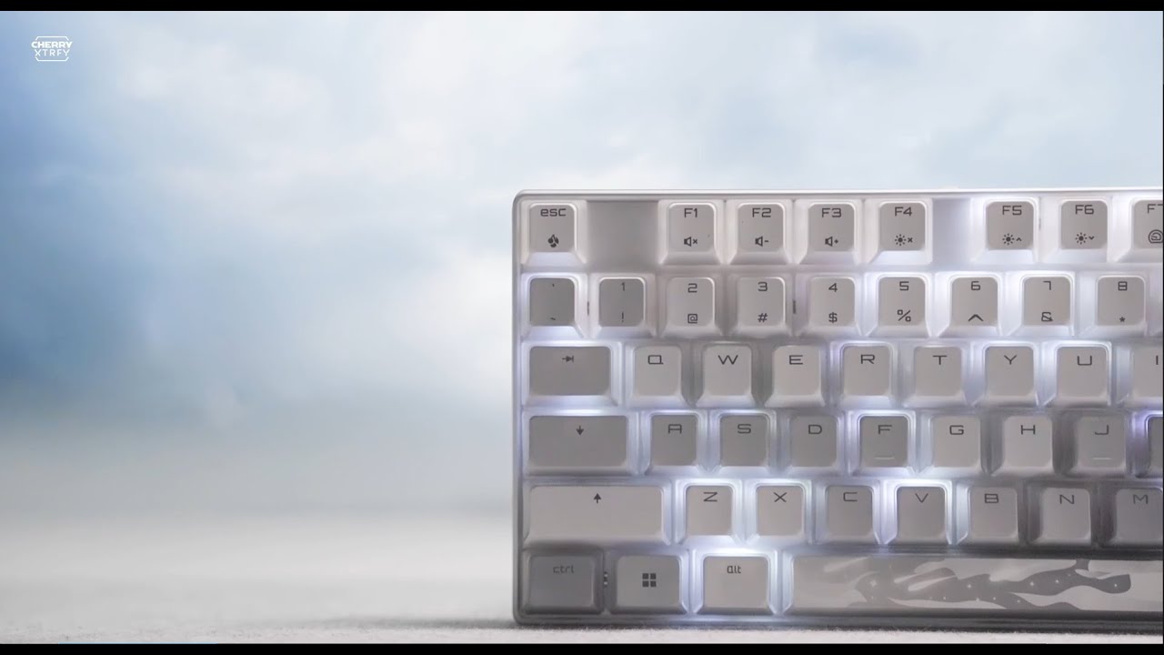 CHERRY XTRFY MX 8.2 TKL Wireless XAGA - YouTube